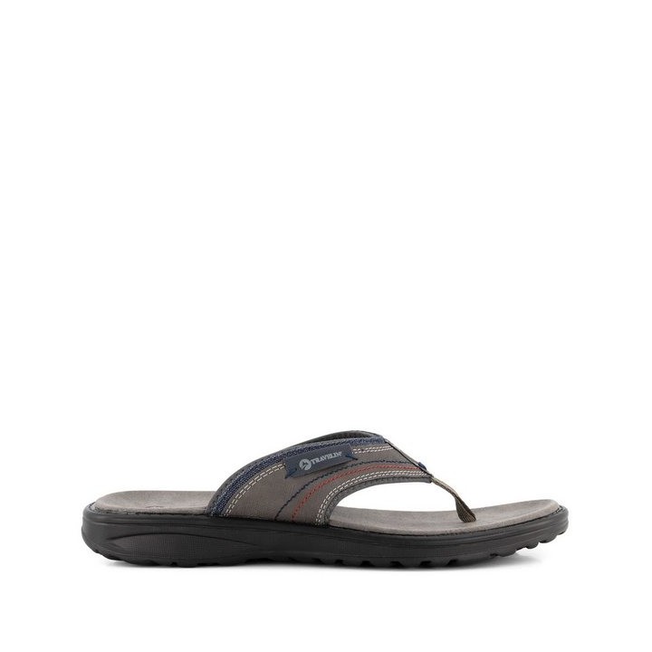 Travelin' Travelin' Fiksdal Slipper Men Grey/Blue 42 Slipper