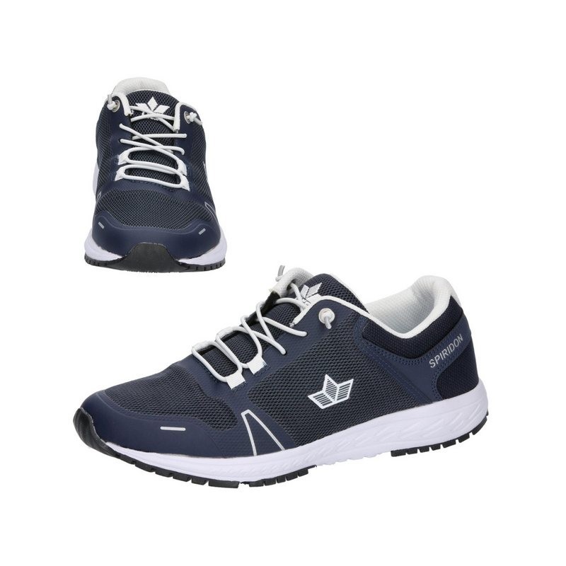 BRÜTTING LICO - sportliche Freizeitschuh Basildon Sneaker Spiridon, navy Wanderschuh