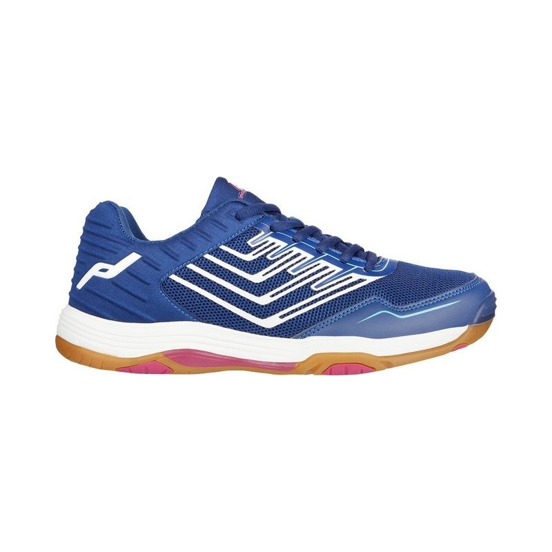 Pro Touch Da.-Indoor-Schuh Rebel 3 W BLUE DARK/WHITE Indoorschuh