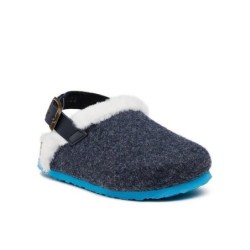 Scholl Hausschuhe Owl F30361 1040 270 Navy Blue Hausschuh