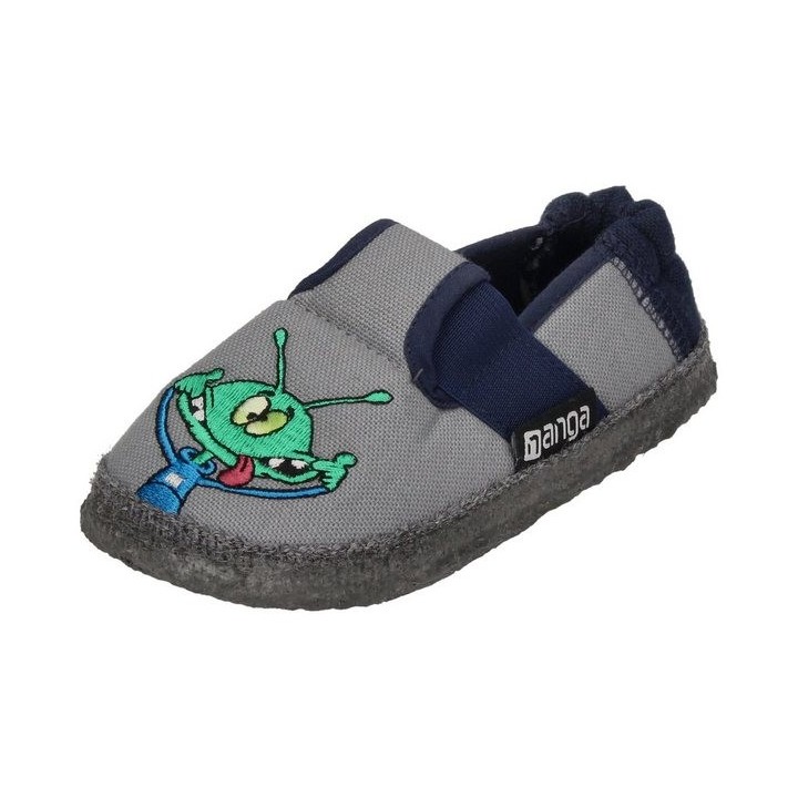 NANGA UFO Hausschuh Hellgrau