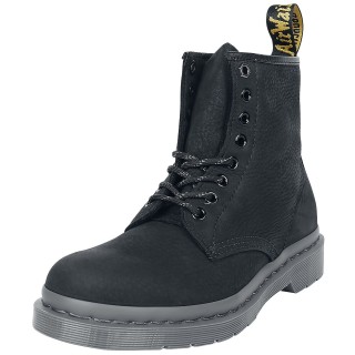 Dr. Martens Boot - 1460 - Black Milled Nubuck Wp - EU37 - Größe EU37 - schwarz