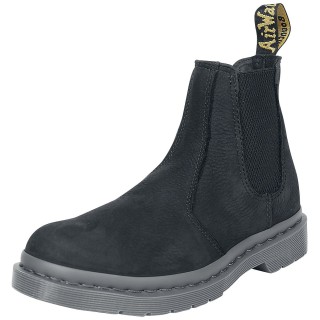 Dr. Martens Boot - 2976 - Black Milled Nubuck Wp - EU36 bis EU37 - Größe EU36 - schwarz