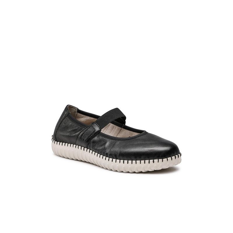Caprice Halbschuhe 9-24651-28 Black Softnap. 040 Schnürschuh