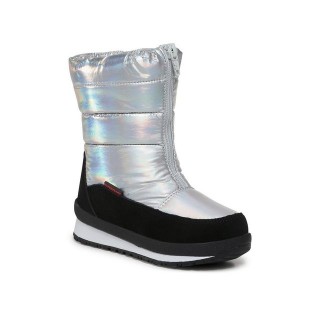 CMP Schneeschuhe Kids Rae Snow Boots Wp 39Q4964 Silver U303 Schnürschuh