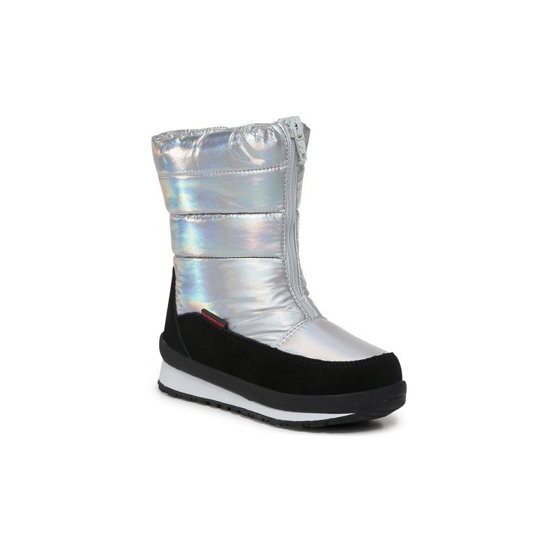 CMP Schneeschuhe Kids Rae Snow Boots Wp 39Q4964 Silver U303 Schnürschuh
