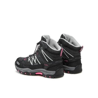 CMP Trekkingschuhe Kids Rigel Mid Trekking Shoe Wp 3Q12944 Lake/Gloss 10FP Trekkingschuh