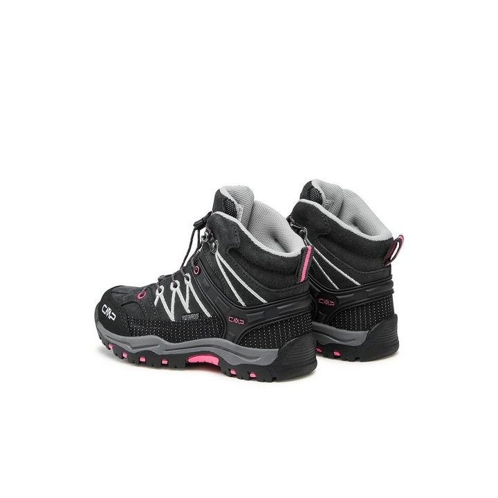 CMP Trekkingschuhe Kids Rigel Mid Trekking Shoe Wp 3Q12944 Lake/Gloss 10FP Trekkingschuh