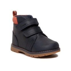 Clarks Schnürschuhe Heath Strap T 261692667 Navy Schnürschuh