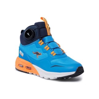 KangaROOS Schnürschuhe KX-Raptor Hi FX 18903-000-4321 Brilliant Blue/Neon Orange Schnürschuh