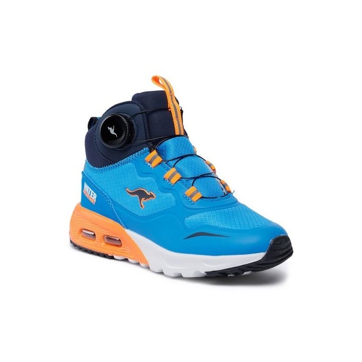 KangaROOS Schnürschuhe KX-Raptor Hi FX 18903-000-4321 Brilliant Blue/Neon Orange Schnürschuh