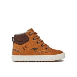 KangaROOS Schnürschuhe Kavu 18769 000 3089 Xtan/Coffee Schnürschuh