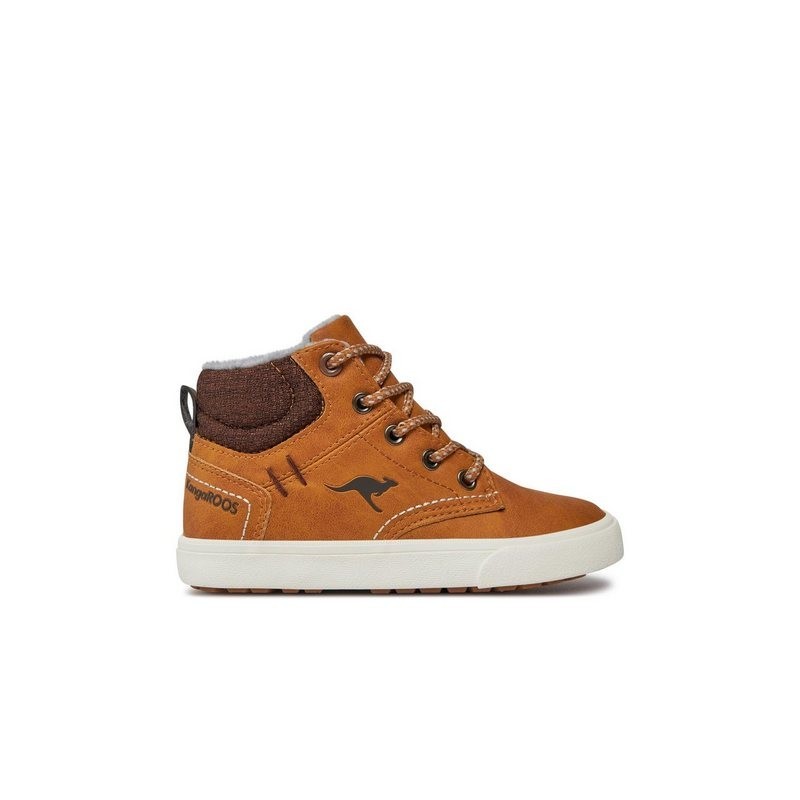 KangaROOS Schnürschuhe Kavu 18769 000 3089 Xtan/Coffee Schnürschuh