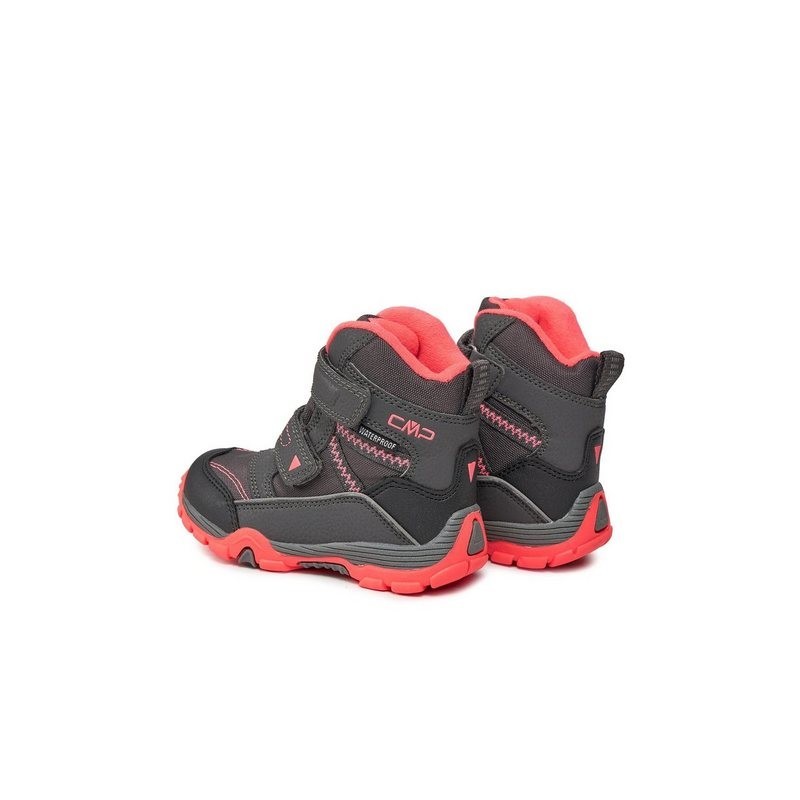 CMP Schneeschuhe Schneeschuhe Pyry Snow Boot Wp 38Q4514 Titanio-Red Fluo 30UP