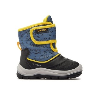 Geox Schneeschuhe Schneeschuhe B Flanfil Boy B Abx B263VE 0CEFU C4K2V M Dk Avio/Yellow