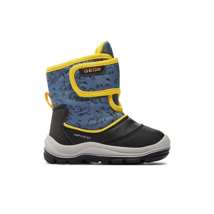 Geox Schneeschuhe Schneeschuhe B Flanfil Boy B Abx B263VE 0CEFU C4K2V M Dk Avio/Yellow