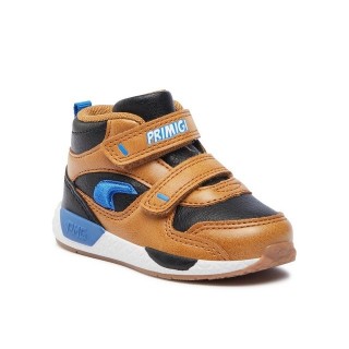 Primigi Schnürschuhe 4946600 Senape-Nero Schnürschuh