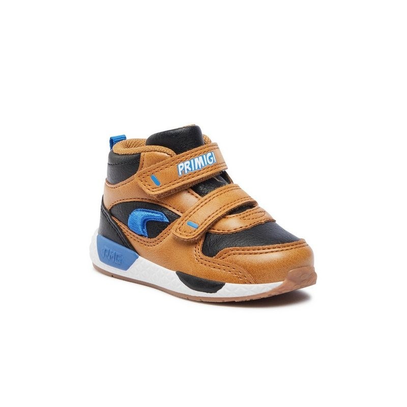 Primigi Schnürschuhe 4946600 Senape-Nero Schnürschuh