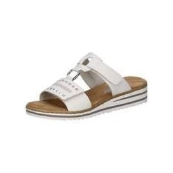 Rieker Pantolette Damen weiß|weiß