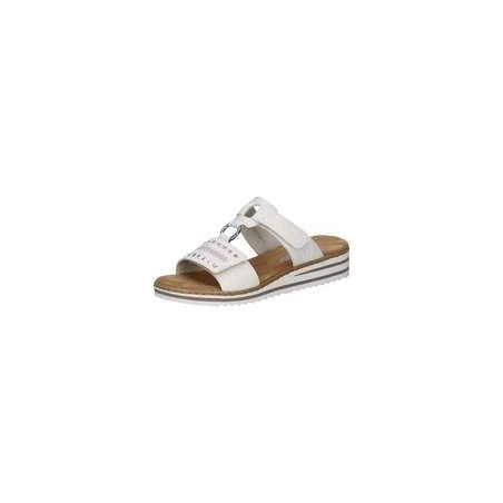 Rieker Pantolette Damen weiß|weiß