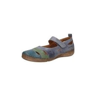 Josef Seibel Fergey 51 Spangenballerina Damen blau|blau