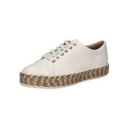 Jana Sneaker Schnürer Damen weiß|weiß|weiß