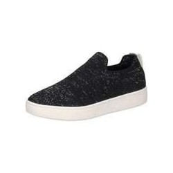 Barbarella Slip On Sneaker Damen schwarz|schwarz|schwarz