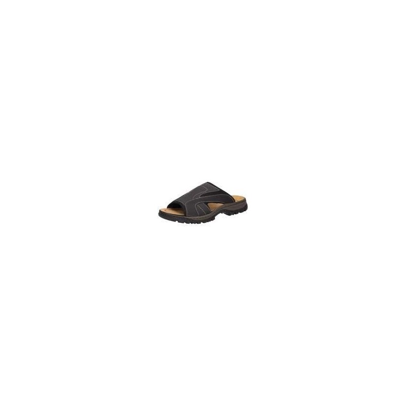 Rieker Pantolette Herren schwarz|schwarz