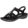 Rieker Sandale Damen schwarz|schwarz