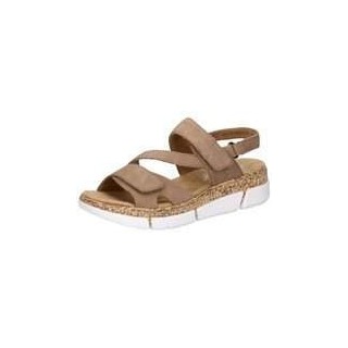 Rieker Keilsandale Damen beige|beige|beige