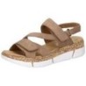 Rieker Keilsandale Damen beige|beige|beige