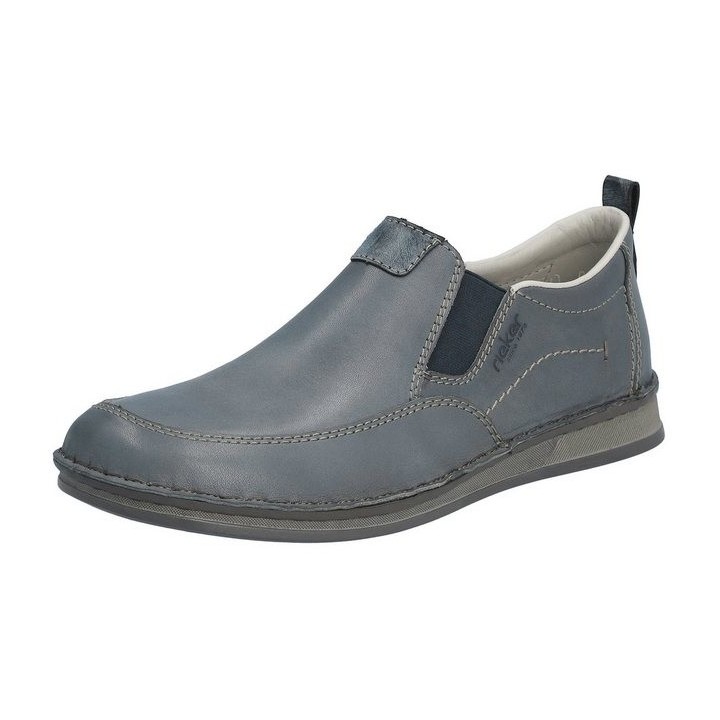 Rieker Slipper Halbschuh, Freizeitschuh mit beidseitigen Stretcheinsätzen