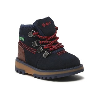 Kickers Schnürschuhe Kicknature 878760-10 M Red/Navy 103 1 Schnürschuh