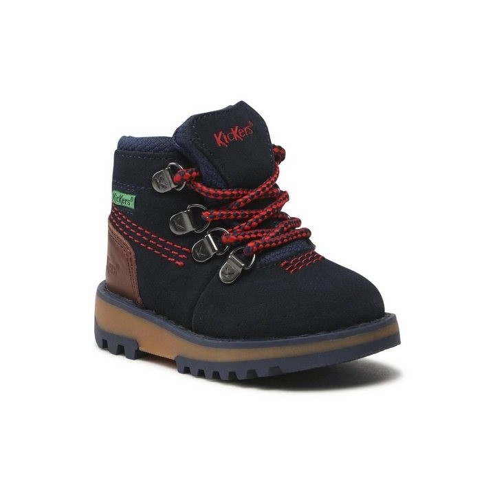 Kickers Schnürschuhe Kicknature 878760-10 M Red/Navy 103 1 Schnürschuh