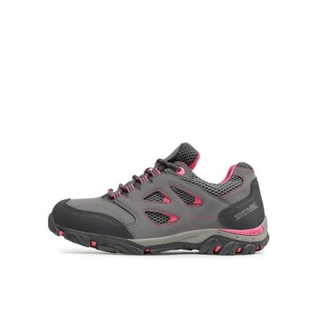 Regatta Trekkingschuhe Holcombe Iep Low Jnr RKF572 Steel/Tulip 3DF Trekkingschuh
