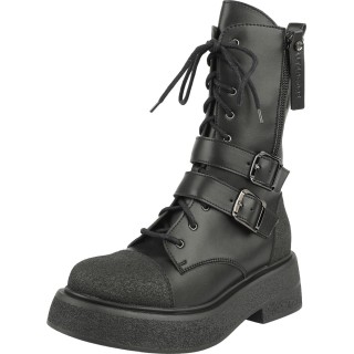 Altercore - Gothic Boot - Riley Vegan - EU36 bis EU39 - für Damen - Größe EU36 - schwarz