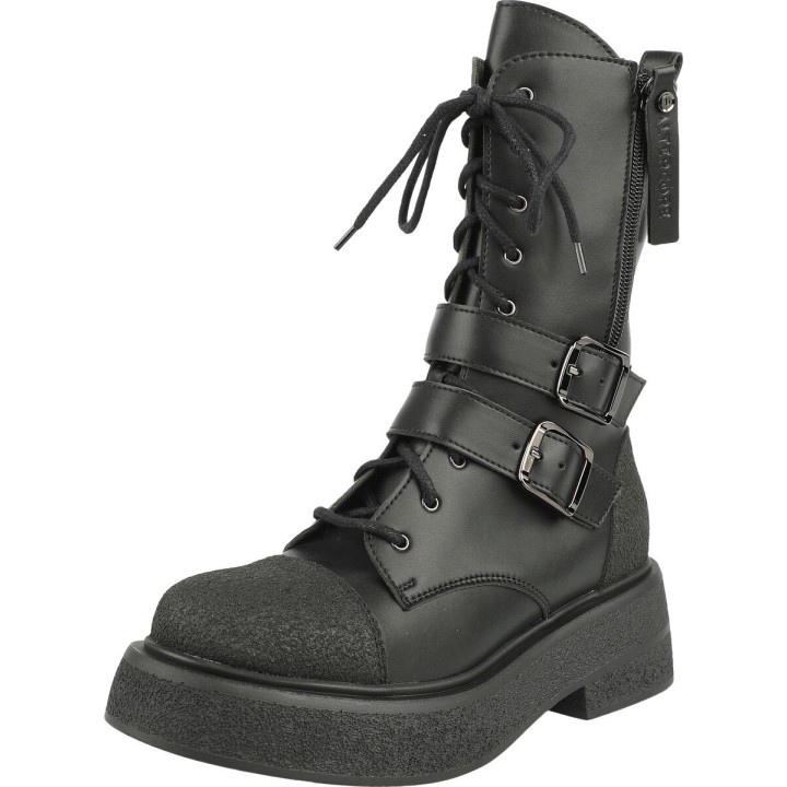 Altercore - Gothic Boot - Riley Vegan - EU36 bis EU39 - für Damen - Größe EU36 - schwarz
