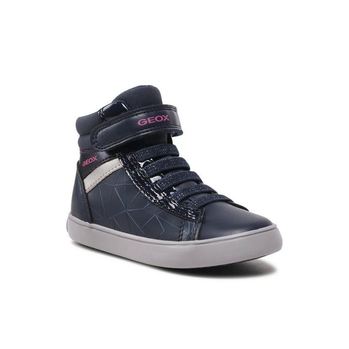 Geox Schnürschuhe J Gisli G. A J164NA 00454 C4268 M Navy/Fuchsia Schnürschuh