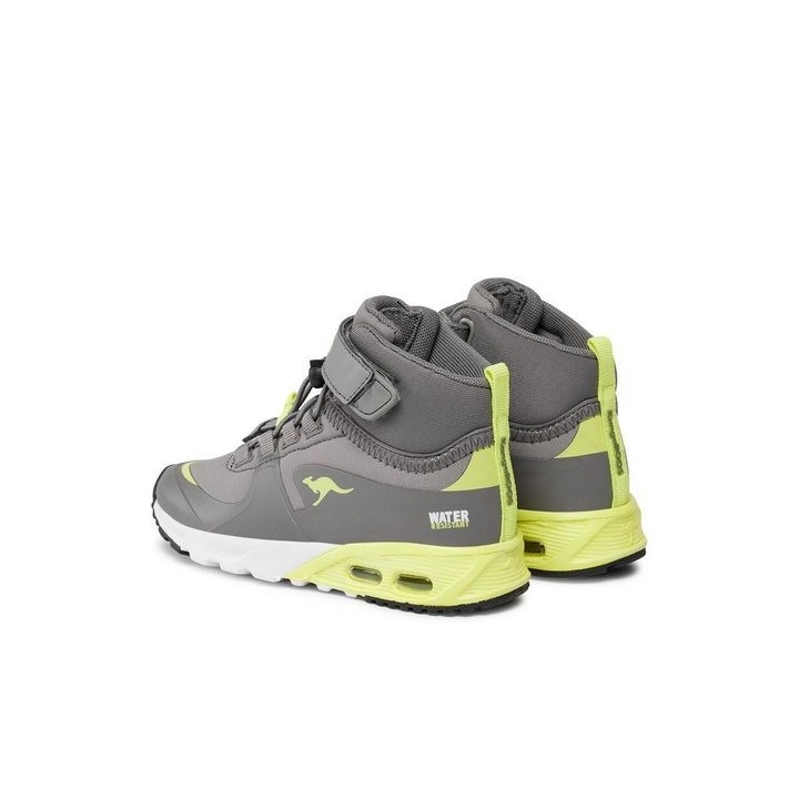 KangaROOS Schnürschuhe Kx-Hydro Ultimate 18598 000 2215 Grey/Limetta Schnürschuh