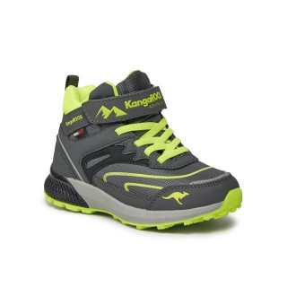 KangaROOS Schnürschuhe K-HK Teak Mid EV RTX 18943-000-2014 Steel Grey/Lime Schnürschuh