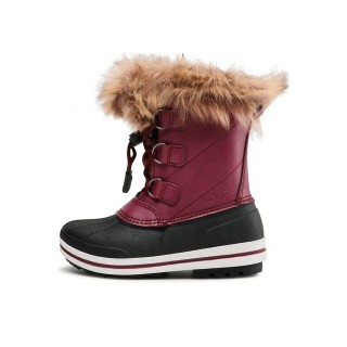 CMP Schneeschuhe Kids Anthilian Snow Boot Wp 30Q4594 Burgundy C961 Schnürschuh