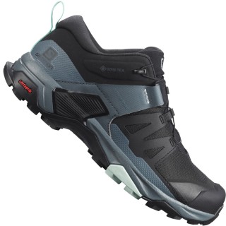 Salomon X Ultra 4 GTX Black/Stormy Weather/Opal Blue