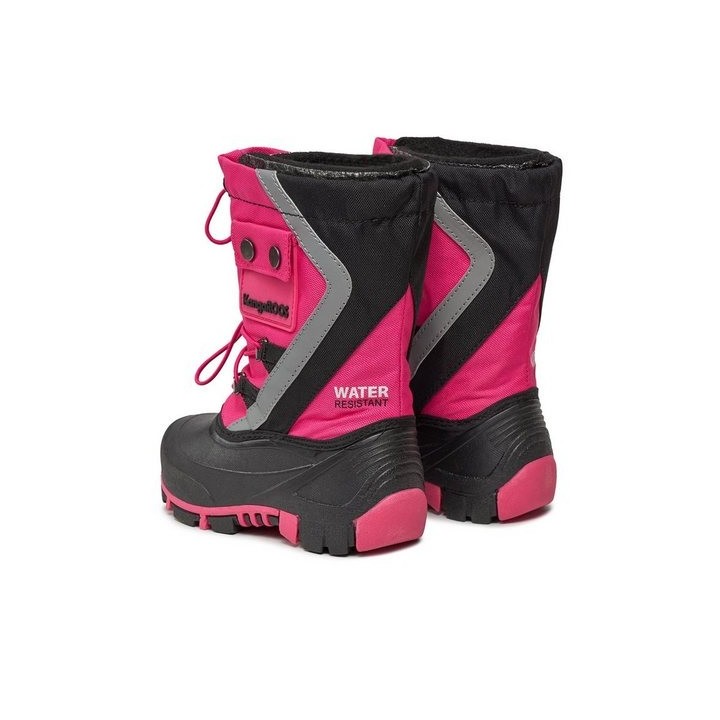 KangaROOS Schneeschuhe Kanga-Bean III 18927 000 6122 Daisy Pink/Jet Black Schnürschuh