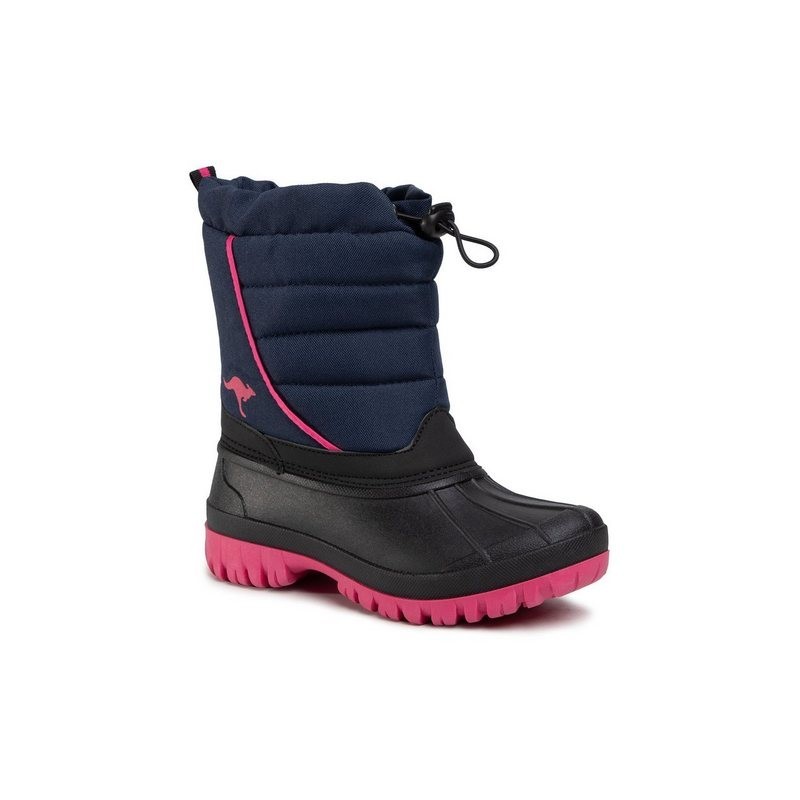 KangaROOS Schneeschuhe Schneeschuhe K-Ben 18672 000 4204 Dk Navy/Daisy Pink 1