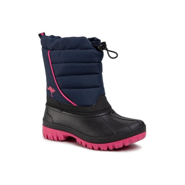 KangaROOS Schneeschuhe Schneeschuhe K-Ben 18672 000 4204 Dk Navy/Daisy Pink 1