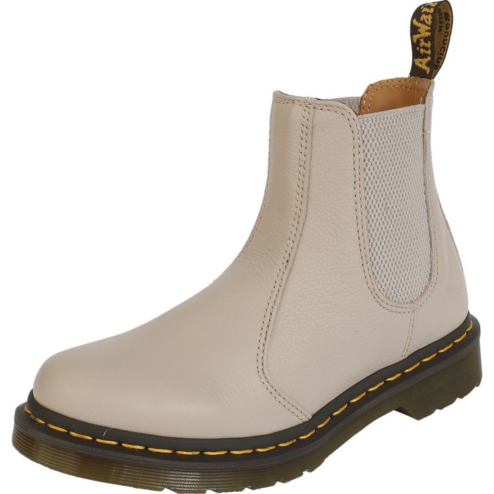 Dr. Martens Boot - 2976 - Vintage Taupe Virginia - EU36 - für Damen - Größe EU36 - hellgrau