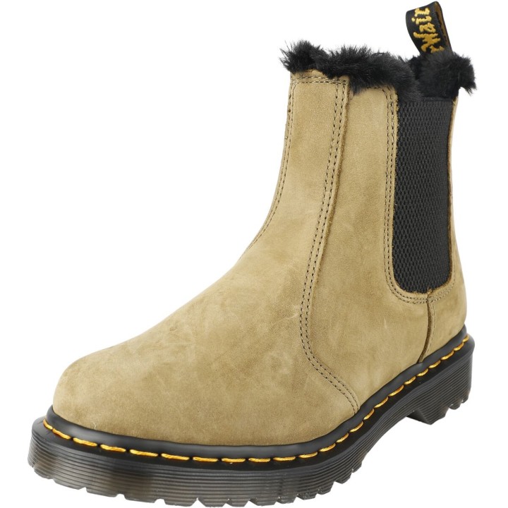 Dr. Martens Boot - 2976 Leonore - Dms Olive Buffbuck - EU36 bis EU38 - für Damen - Größe EU36 - oliv