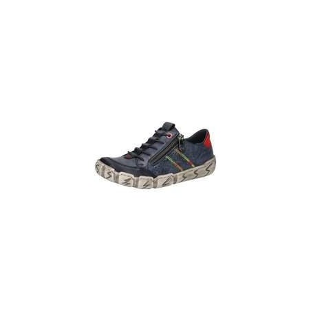 Rieker Schnürer Damen blau|blau