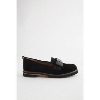 Next Forever Comfort® Derbe Leder-Loafer mit Schleife Loafer (1-tlg)