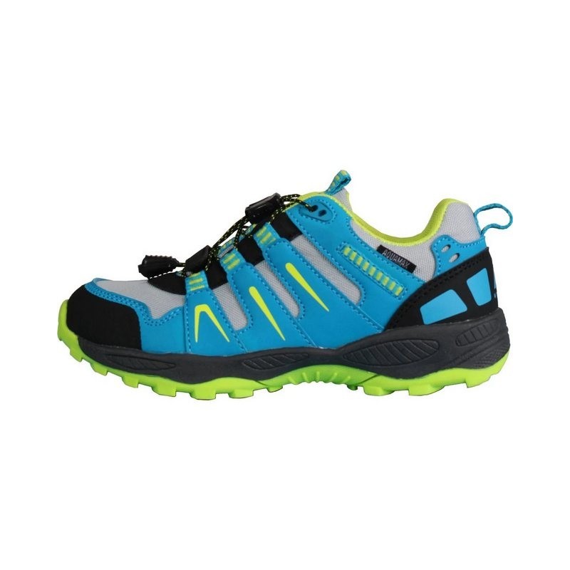 McKINLEY Ki.-Wander-Schuh Sonnberg II AQX Jr. WHITE/COOL GREY-BLACK-HYPER PI Outdoorschuh